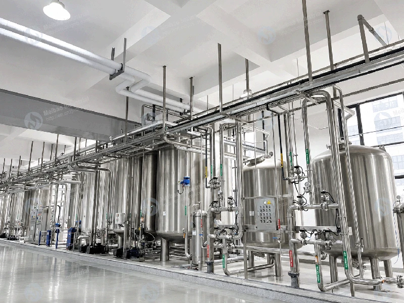 Linia do produkcji płynnych detergentów